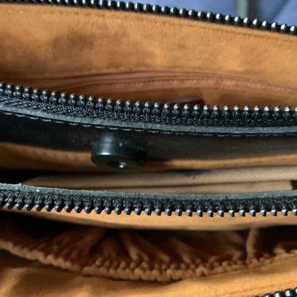 Patricia Nash Chambery Leather & Python Calf Hair Crossbody - Picture 5 of 7